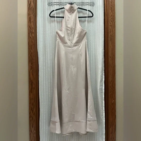 🔆C/MEO Collective Blush Satin Dress(light pink) - Picture 10 of 14